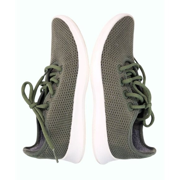 Allbirds Womens Tree Runners Sneakers Shoes Green Size 7 Lightweight Sustainable - Picture 5 of 8